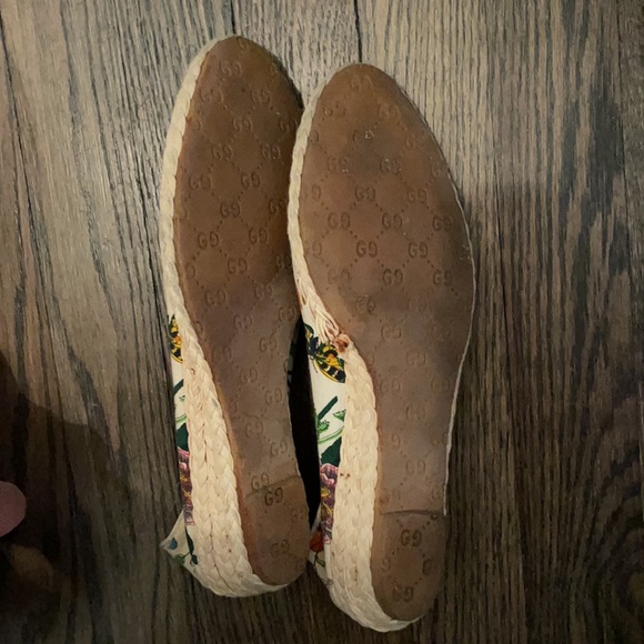 Vintage Gucci Espadrilles - signature floral print - Picture 3 of 3